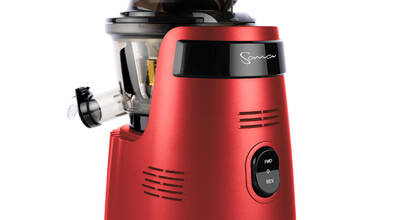 Sana 868 red - detail button ventilation